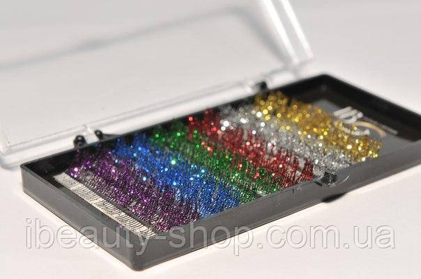 Вії I-BEAUTY Glitter CC 0,10-12, фото 1