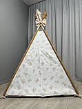 Вігвам Ведмедики на веселці БОНБОН Повний комплект, вігвам для дітей, дитяча палатка, вігвам для хлопчика, вігвам для дівчинки, фото 3