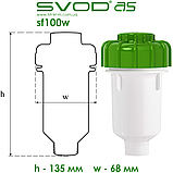 Антинакипний фільтр для пральних і посудомийних машин SVOD-AS sf100w (3/4) + ТВН (у подарунок), фото 3