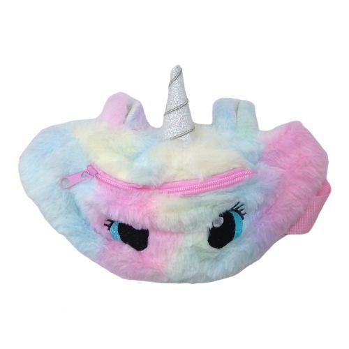 Сумочка-бананка "Єдиноріг", веселковий [tsi240566-TSI], фото 1