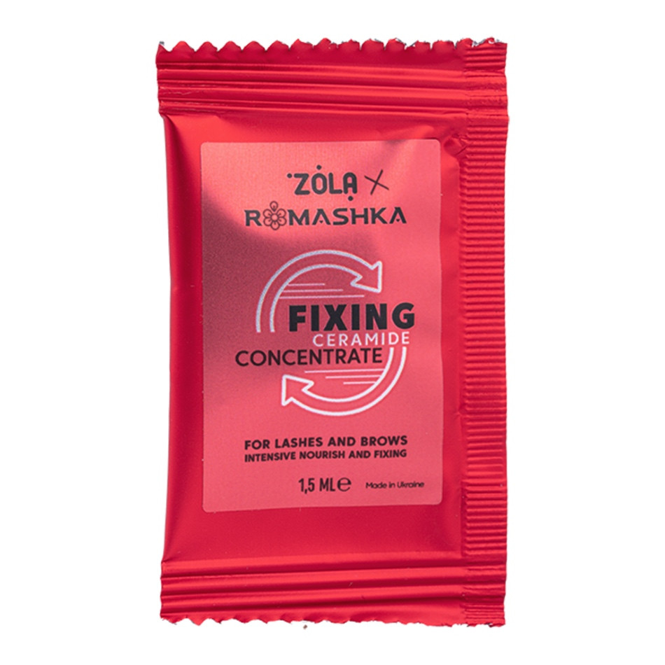 Фіксуючий концентрат у саше FIXING CERAMIDE CONCENTRATE ZOLA x Romashka 1,5 мл