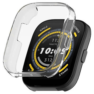 Захисний чохол для смарт годинника Amazfit Bip 5 / 5Pro прозорий