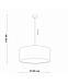 Підвісний світильник TK Lighting 4657 Earth E27 3x15W IP20, фото 4