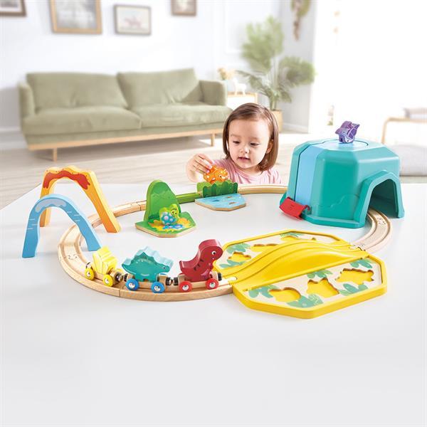 Іграшкова залізниця Hape Динозаври, фото 1