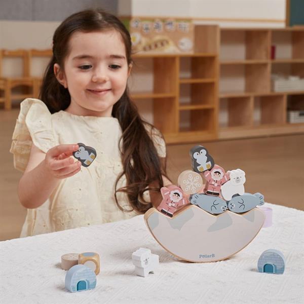 Дерев'яна гра-балансир Viga Toys PolarB Арктика, фото 1