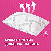 Набір подушок 2 шт 50x70 Elegantly IDEIA подушка з блискавкою, штучний пух, м'яка подушка, фото 6