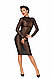 Сукня з мокрим ефектом Noir Handmade F182 Classic dress made of elastic tulle, XXL, фото 4