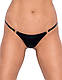 Трусики з мокрим ефектом Noir Handmade P008 Powerwetlook panty with gold clasp, XL, на застібках, фото 4