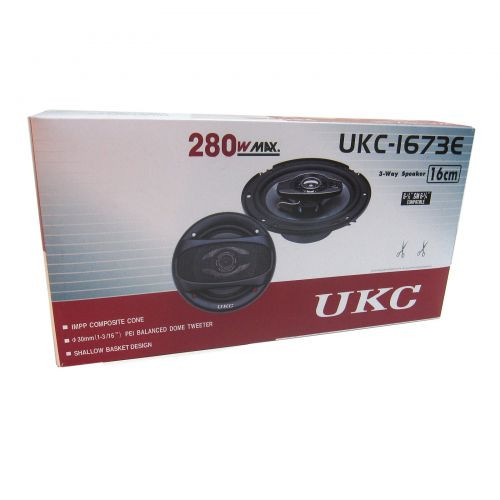 Автомобільна акустика колонки UKC-1673E 280W