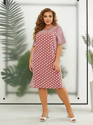 Стильна жіноча сукня, тканина "Софт" 52, 54, 56, 58, 60 розмір 52, фото 2