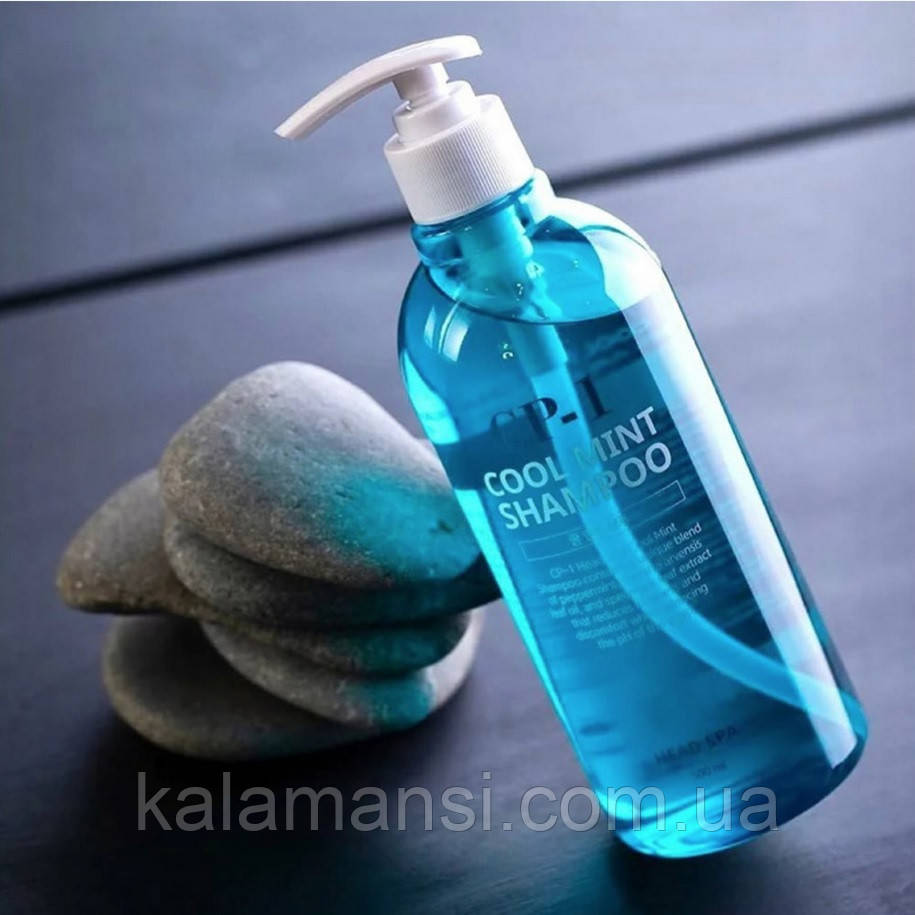 Шампунь для для блиску волосся з ментолом Esthetic House CP-1 Head Spa Cool Mint Shampoo 500мл