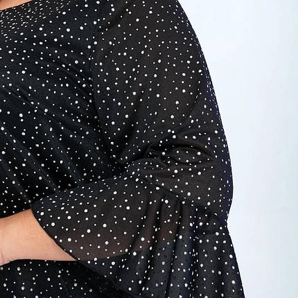 Стильна жіноча сукня, тканина "Сетка" 54, 56, 58, 60, 62, 64 розмір 54, фото 2