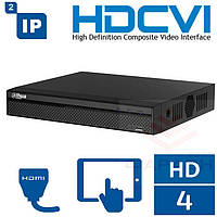 4-канальний HDCVI відеореєстратор Dahua DH-HCVR5104HS-S3