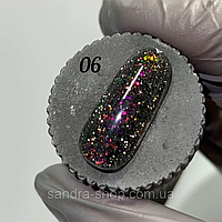 Світловідбивний гель-лак Danny №06 колекція FIRE FLASH, 10 мл