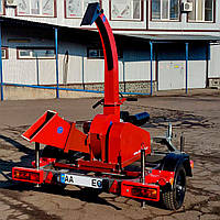 Щепоріз 3М-100Б на причепі