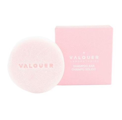 Твердий шампунь для сухого волосся на основі кокосової олії Valquer Solid Petal 50 г