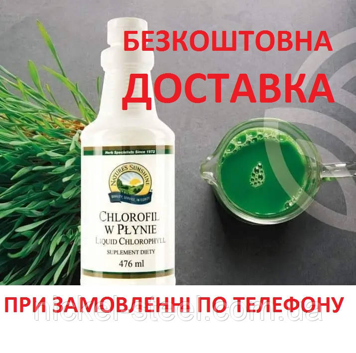 Chlorophyll Liquid NSP 476 мл БЕЗКОШТОВА ДОСТАВКА - замовити по телефону!