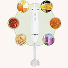 Погружний блендер 500W, 2 швидкості, DSP KM1139 / Ручний блендер з металевою ніжкою / Кухонний блендер, фото 6