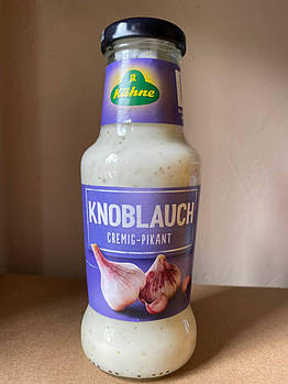 Соус часниковий Kuhne Knoblauch 250мл. Німеччина