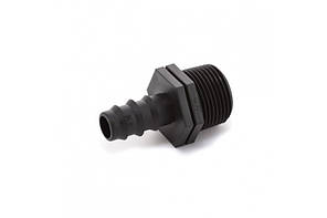 Стартер із зовнішньою різзю 3/4" для крапельної трубки 16 мм Presto-PS (MC-011634), фото 1