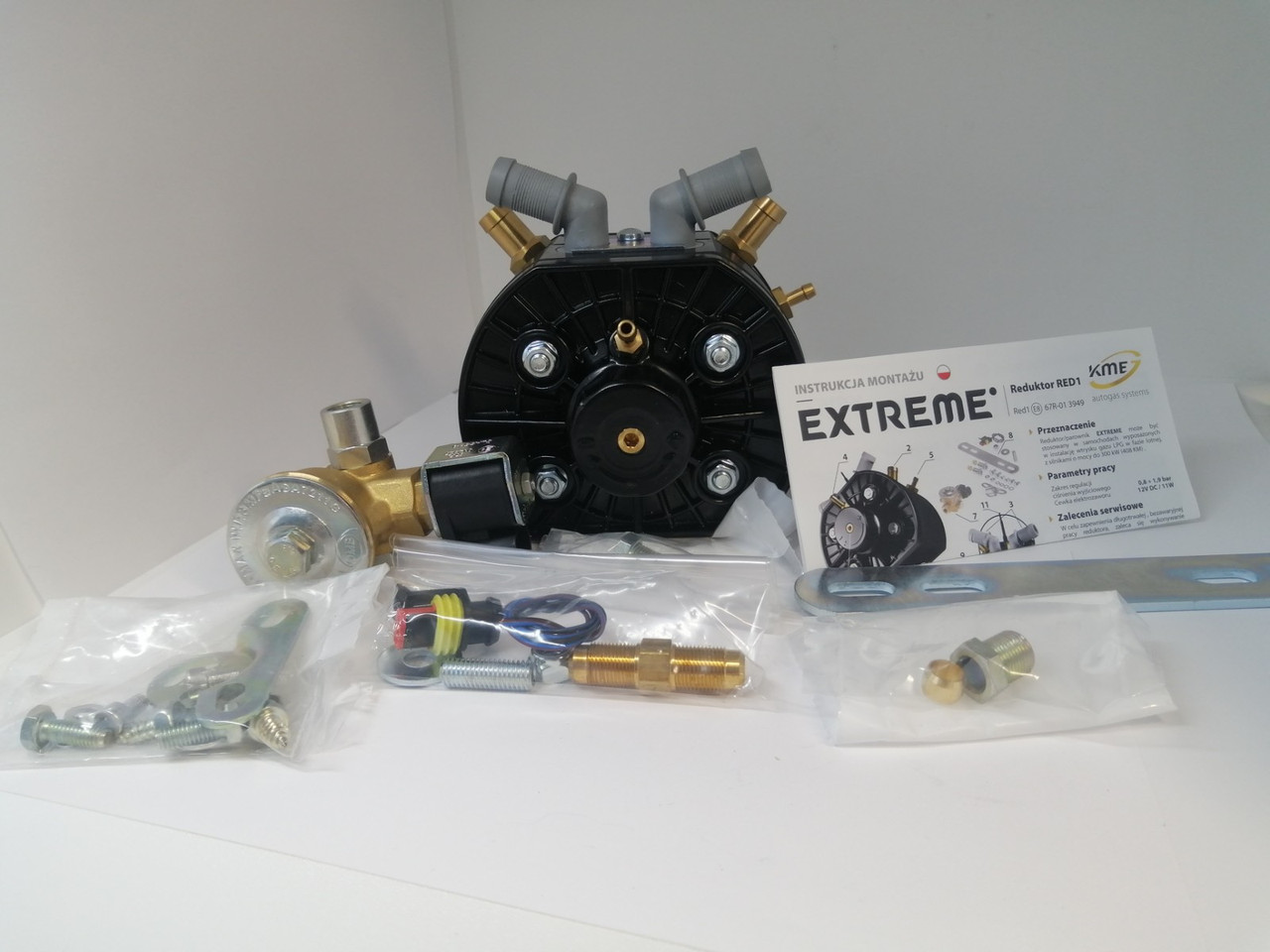 Редуктор KME Extreme 408 л. с. з клапаном газу OMB ГБО 4 покоління ...