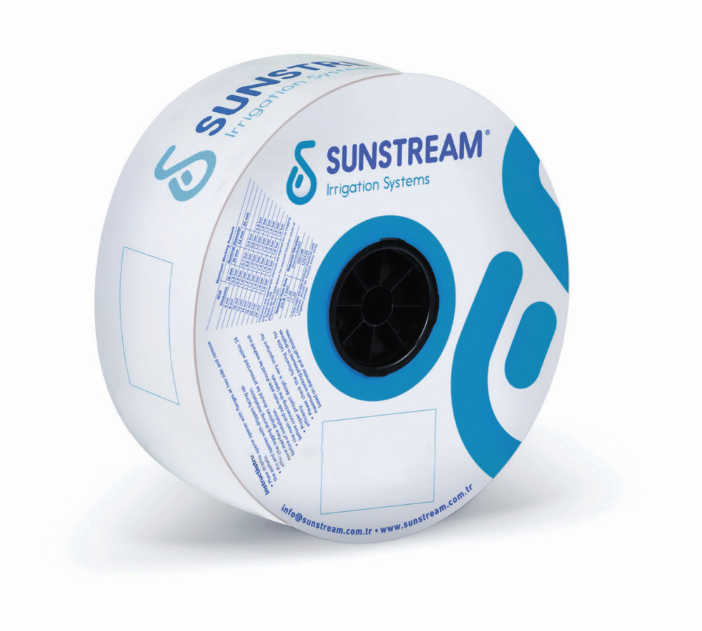 Емітерна крапельна стрічка Sunstream 6 mil 1,6 л/год 30 см 2700 м