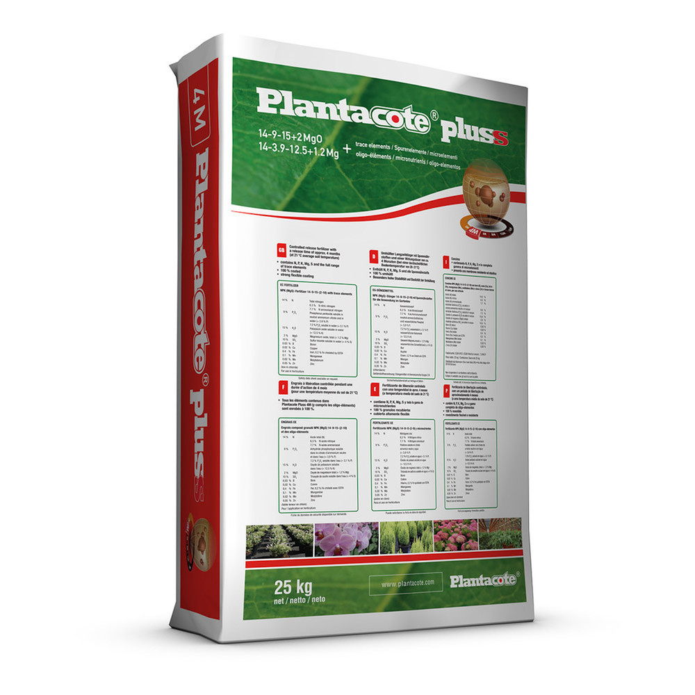 Добриво пролонгованої дії Plantacote Pluss 4 M 14-9-15+2MgO+ME 25 кг