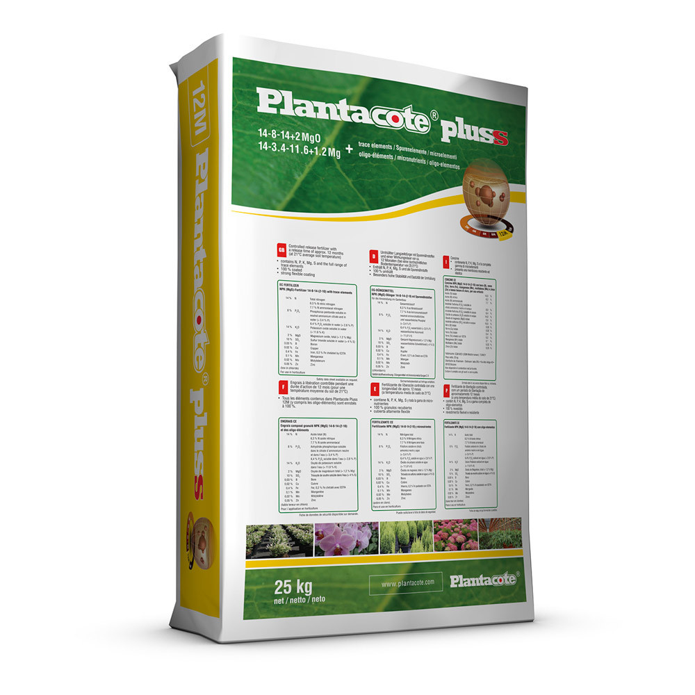 Добриво пролонгованої дії Plantacote Pluss 12 M 14-8-14+2MgO+ME 25 кг