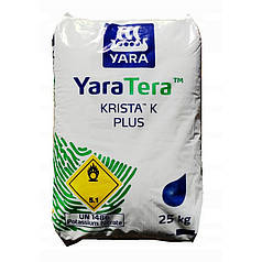 Мінеральне добриво Yara Tera Krista K Plus 13-0-46 (нітрат калію/калієва силітра) 25 кг