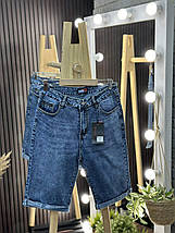 Стильні жіночі бріджі, тканина "Джинс" 48, 50, 52, 54, 56, 58 розмір 48, фото 5