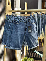 Стильні жіночі бріджі, тканина "Джинс" 48, 50, 52, 54, 56, 58 розмір 48, фото 3