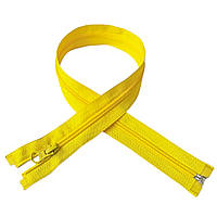 Блискавка (застібка-змійка) спіральна 53,5х3см жовта