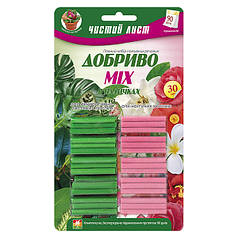 Добриво тривалої дії «Чистий лист» MIX у паличках 30 шт.