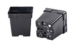 Горщик для розсади квадратний 3 л 16х16х16 см