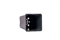 Горщик для розсади квадратний високий 1,7 л 11х11х19 см, фото 2