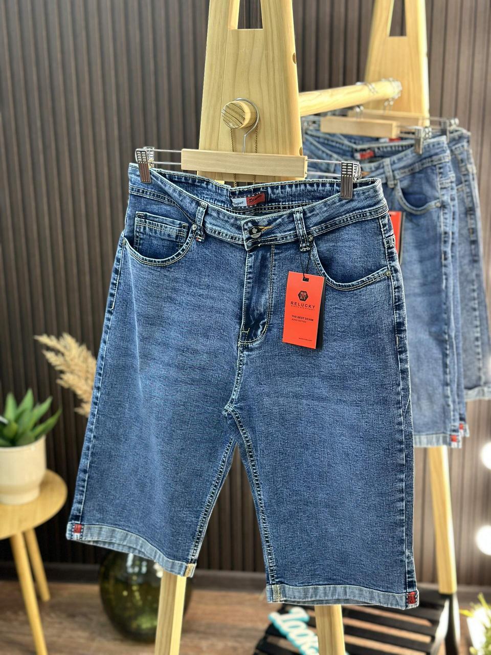 Стильні жіночі бріджі, тканина "Джинс" 50, 52, 54, 56, 58, 60 розмір 50