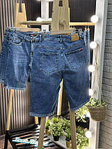 Стильні жіночі бріджі, тканина "Джинс" 48, 50, 52, 54, 56, 58 розмір 48, фото 4