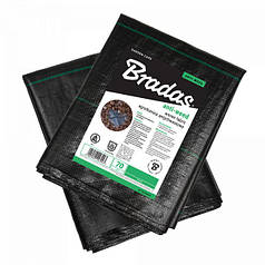 Агротканина від бур'янів Bradas 70 г/м2 (0,6х10 м)