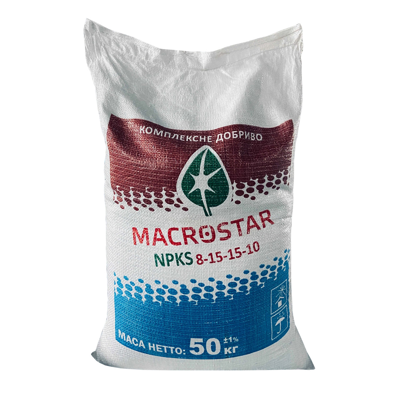 Мінеральне добриво Macrostar NPКS 8-15-15-10 50 кг