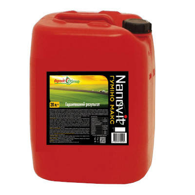 Органомінеральне добриво Nanovit Гуміно Макс 10 л, фото 1