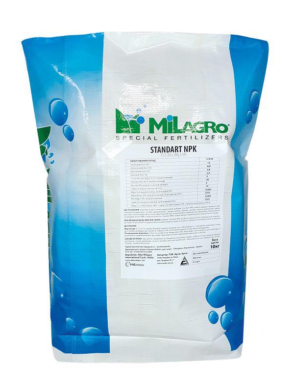 Мінеральне добриво Milagro Standart NPK 20-20-20+МЕ 10 кг