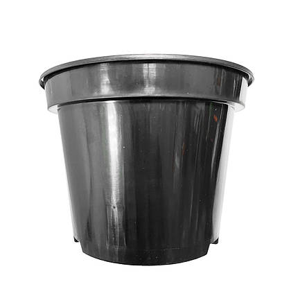 Пластиковий горщик D15 1,5 л, фото 1