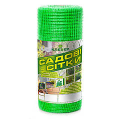 Пластикова вольєрна сітка зелена Клевер 12х14 мм 0,5х100 м