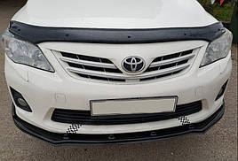 Дефлектор капота, мухобойка Toyota Corolla E140/E150 2008-2013 (TAN24)