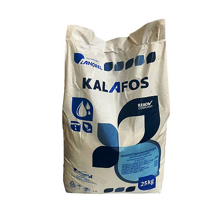 Мінеральне добриво монокалійфосфат Anorel Kalafos MKP 25 кг, фото 1