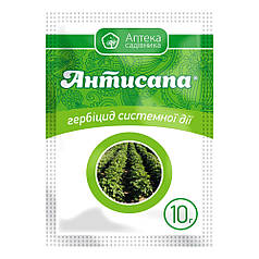 Гербіцид проти бур'янів Антисапа в.г. 10 г (Ukravit)