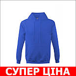 Чоловіча толстовка Keya Яскраво-синій Розмір S UNISEX HOODED SWEATSHIRT SWP280-51 S, фото 2