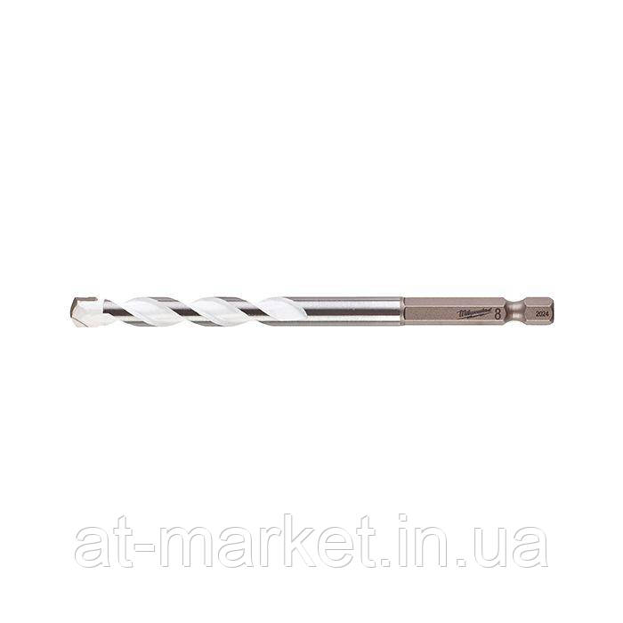 Свердло універсальне ShW HEX MILWAUKEE, діаметр 8 x 400 мм