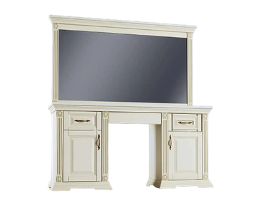 Трюмо Франческа столик для макіяжу туалетні столики макіяжний косметичний столик 2 тумби 1450 х 400 х 750 мм