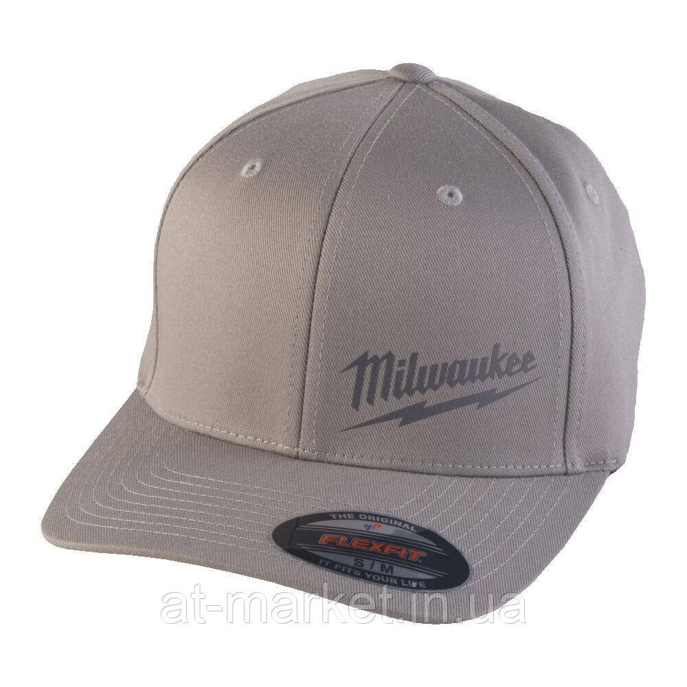 Бейсболка BCS GR LXL MILWAUKEE, сіра, розмір L/XL, фото 1